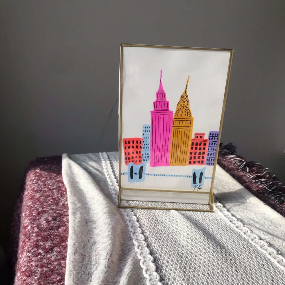 8”x 5” NYC illustration - handmade from my studio